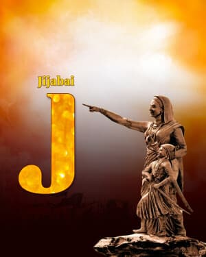 Exclusive Alphabet - Shivaji Maharaj Rajyabhishek Din ad post