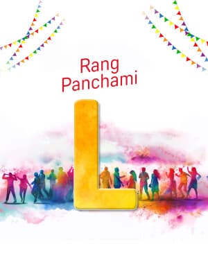 Special Alphabet - Rang Panchami creative image