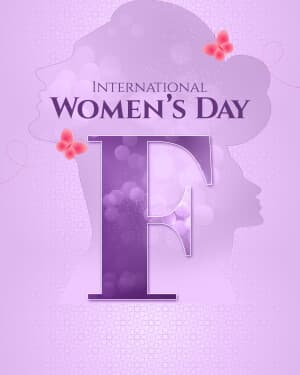 Special Alphabet - International Women's Day image