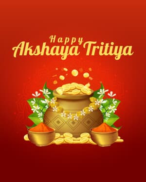 Akshaya Tritiya - Exclusive Collection whatsapp status poster