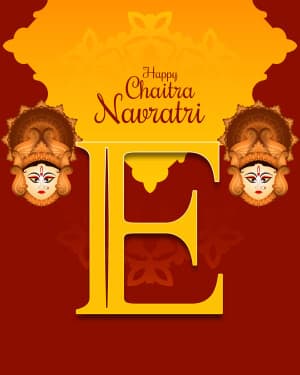 Basic Alphabet - Chaitra Navratri festival image