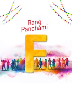 Special Alphabet - Rang Panchami advertisement banner