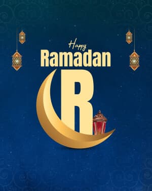 Premium Alphabet - Ramadan graphic