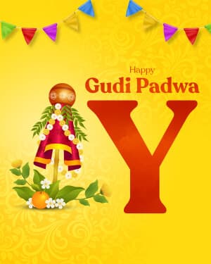 Special Alphabet - Gudi Padwa event poster