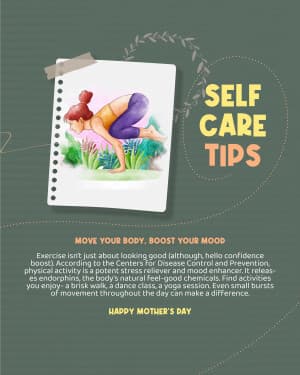 Self-Care Tips for Moms banner