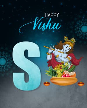 Special Alphabet - Vishu graphic