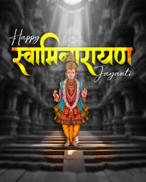 Exclusive Collection - Swaminarayan Jayanti graphic