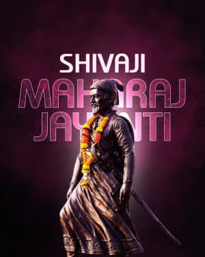Exclusive Collection - Chhatrapati Shivaji Maharaj Jayanti flyer