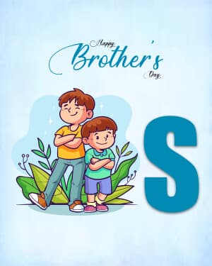 Basic Alphabet - Brother's Day festival image