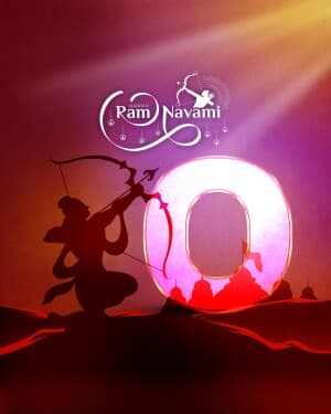 Special Alphabet - Ram Navami Instagram Post