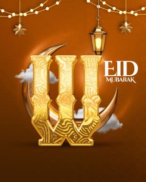 Special Alphabet - Eid al Fitr poster Maker