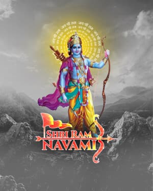 Exclusive Collection - Ram Navami event poster