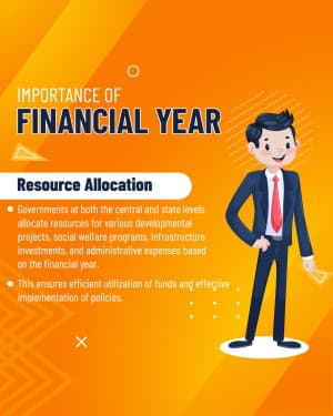 Importance of Financial Year poster