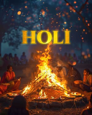 Exclusive Collection - Holi event poster