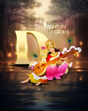 Vasant Panchami - Premium Alphabet festival image