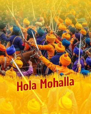 Exclusive Collection - Hola Mohalla flyer