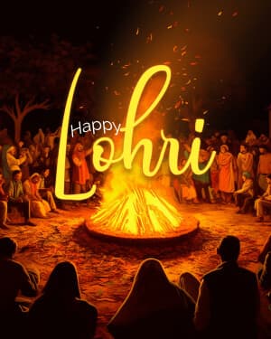 Exclusive Collection of Lohri graphic