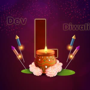 Dev Diwali Basic Theme Instagram Post