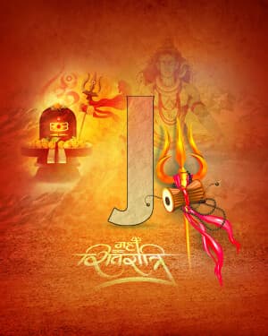 Special Alphabet - Maha Shivaratri event poster