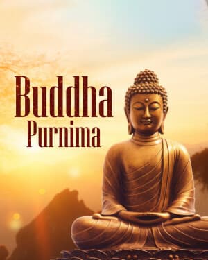 Exclusive Collection - Buddha Purnima event poster