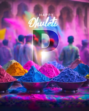 Basic Alphabet - Dhuleti marketing flyer