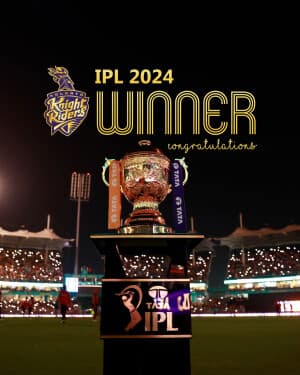 TATA IPL 2024 poster