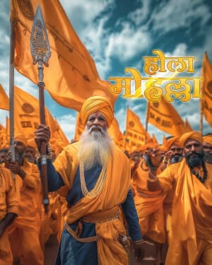 Exclusive Collection - Hola Mohalla Facebook Poster