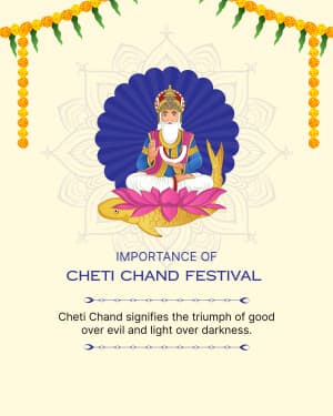 Importance of Cheti chand flyer