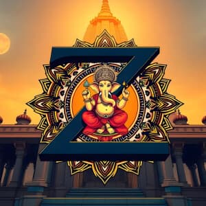 Ganesh Chaturthi Alphabet post