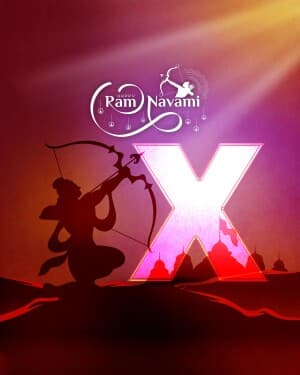 Special Alphabet - Ram Navami poster