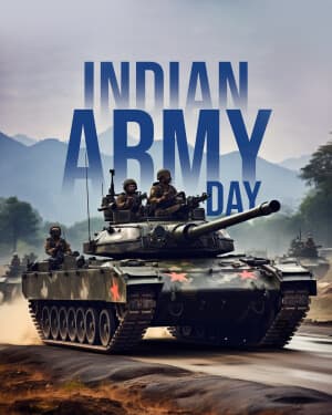 Exclusive Collection of Indian Army Day post