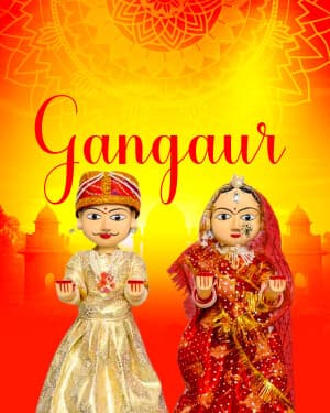 Exclusive Collection - Gangaur flyer