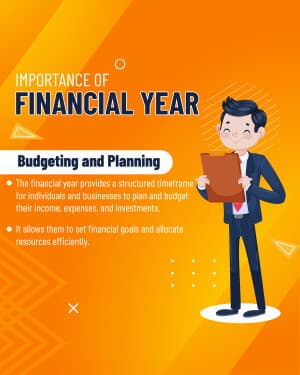 Importance of Financial Year Instagram Post