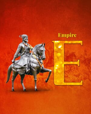 Exclusive Alphabet - Shivaji Maharaj Rajyabhishek Din festival image