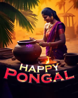 Exclusive Collection of Pongal banner