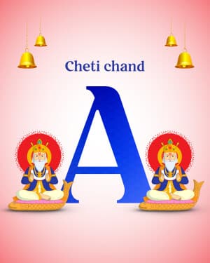 Special Alphabet - Cheti chand greeting image