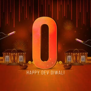 Dev Diwali  Premium Theme Facebook Poster