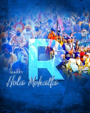 Special Alphabet - Hola Mohalla ad post