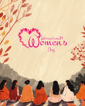 Exclusive Collection - International Women's Day event poster
