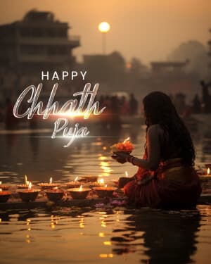 Exclusive Collection of Chhath Puja flyer