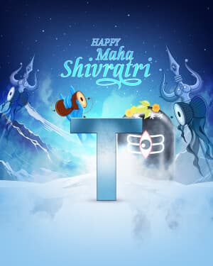 Basic Alphabet - Maha Shivaratri ad post