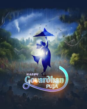 Govardhan Puja Exclusive Collection flyer
