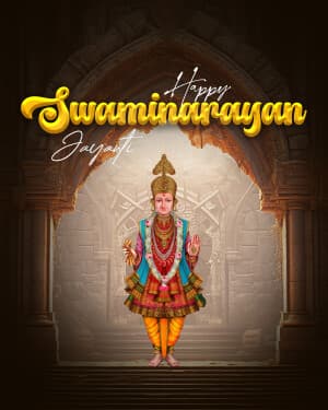 Exclusive Collection - Swaminarayan Jayanti illustration