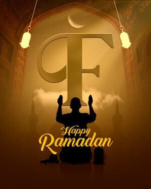 Special Alphabet -  Ramadan ad post