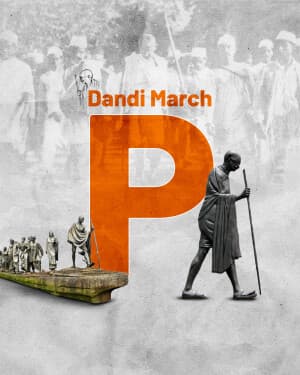 Basic Alphabet - Dandi March marketing flyer