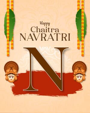 Premium Alphabet - Chaitra Navratri image