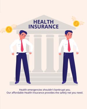 Health Insurance business flyer