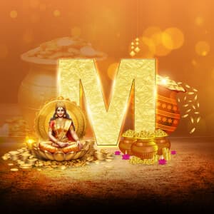 Dhanteras Exclusive Theme whatsapp status poster