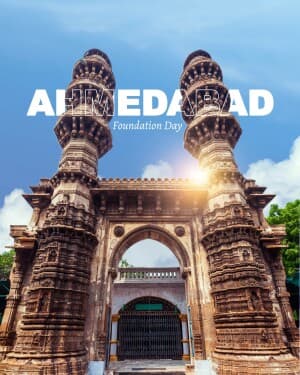 Exclusive Collection - Ahmedabad Foundation Day post