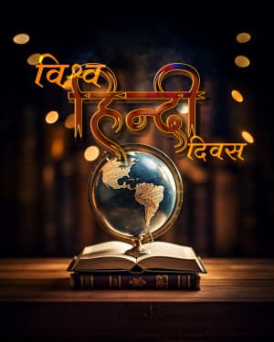 Exclusive Collection of World Hindi Day graphic